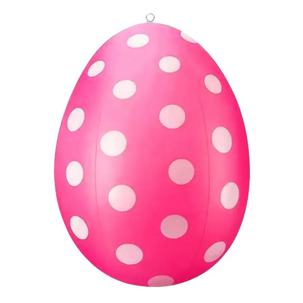 Ostereier Dekoration 19" Aufblasbare Helle und Bunte Ostereier Dekorationen Sichere Materialien Langlebige Osterparty Dekoration