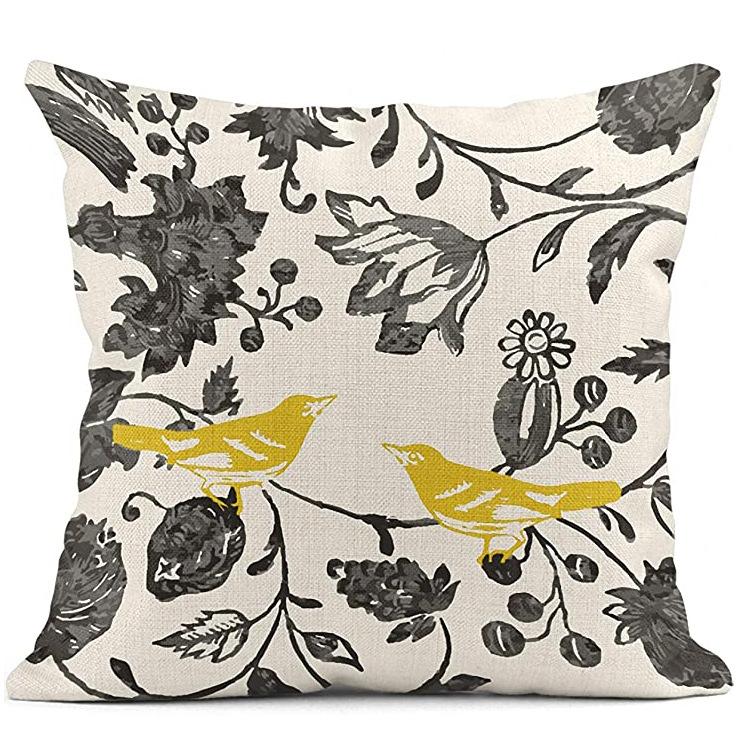 Daisy Sunflower Pillow Case Spring and Summer Home Decoration Pillow Case Pillow Case Cushion Case