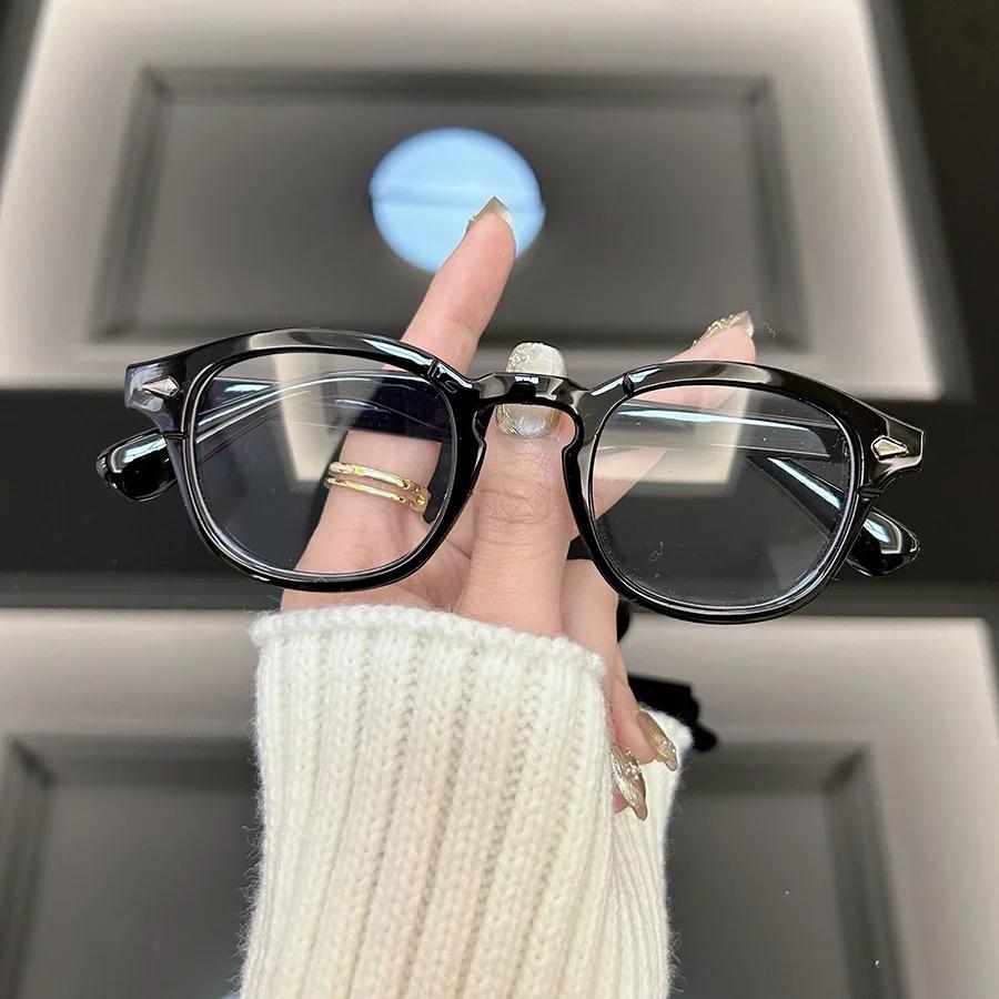 

Винтажные круглые очки женские мужские брендовые овальные ретро оправы для очков мужские прозрачные линзы унисекс для улицы прозрачные линзы