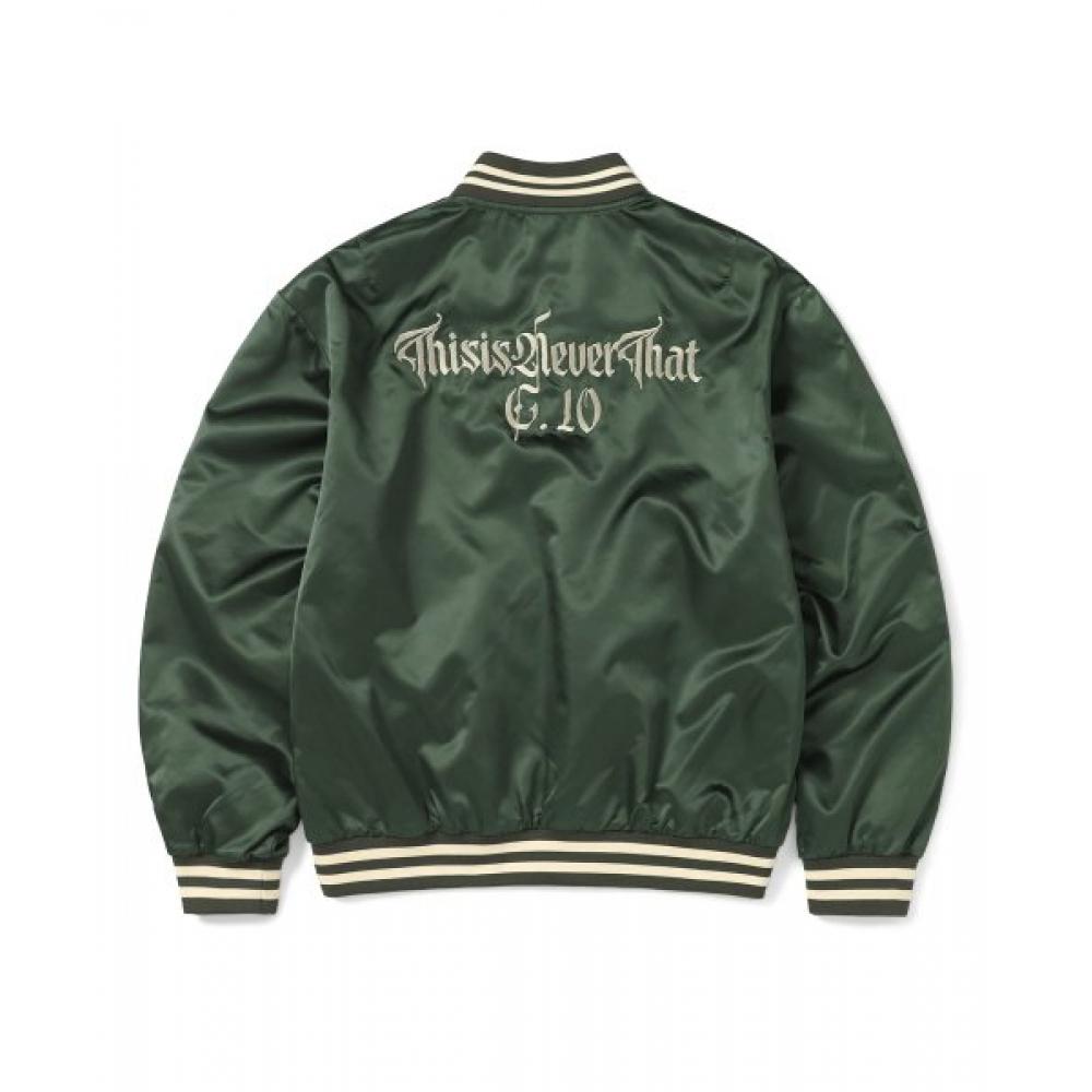 Thisisneverthat  Thisisneverthat  Satin Jacket Olive S
