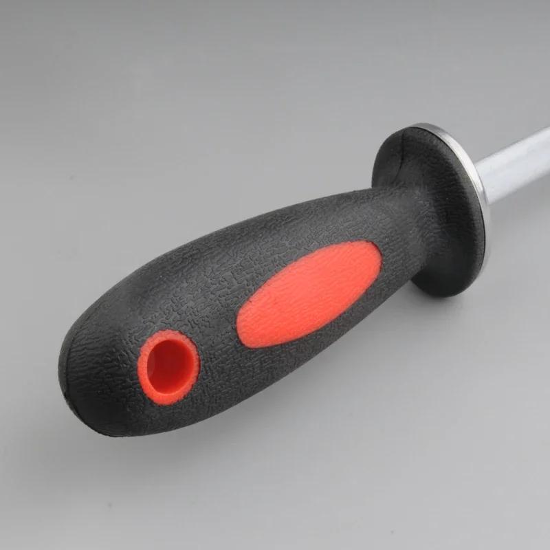 1Pcs Knife Sharpening Rod12inch Diamond/Ceramic Kitchen Knife Sharpeners Steel Professional Grinding System Knives Tool