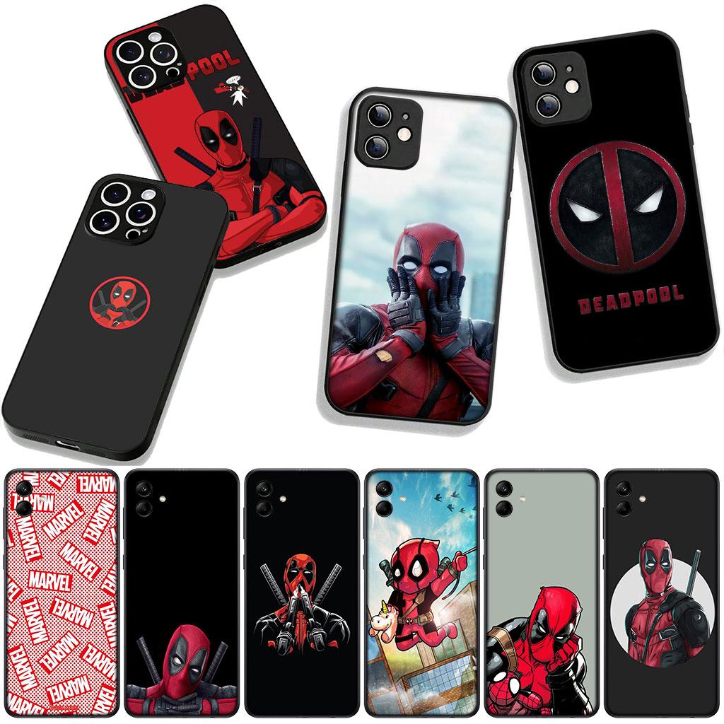 Marvel Superhero Deadpool Super Hero Cover Phone Case for Apple iPhone 17 16 11 Pro XS Max XR 6 7 8 Plus 16E SE 2020 Air 5 SE2