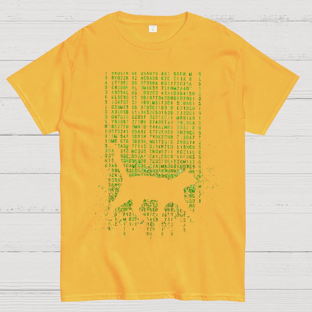Digital Cat Print Short Sleeve Creative Design Top Fashion Casual Loose T-shirt Sports Street Wear Unisex