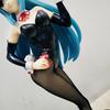 38CM Původní B-STYLE KonoSuba 2 Aqua Bunny Ver Zajíček dívka figurka PVC Akční Hra pro dospělé Socha Sběratelský Model Hračka Panenka dárek