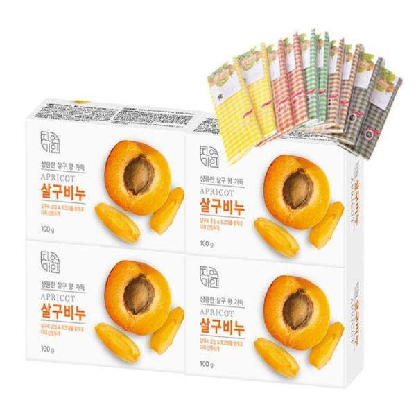 [OF4MN6O2] Rose of Sharon Natural Apricot Soap Shower Towel Gift Face Wash (12131116)