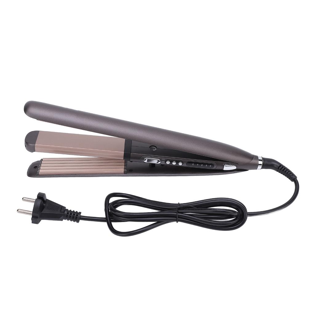 Hair Straightener Curler 2 in 1 Hair Straightening Curling Iron Multifunctional Temperature Control