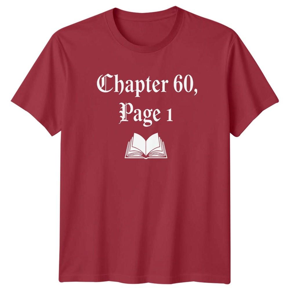 Chapter 60 Page 1 60th Birthday Occasions Mens Womens Graphic Tee