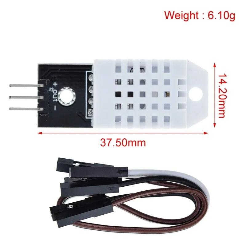 1pcs DHT22 Digital Temperature and Humidity Sensor AM2302 Module+PCB with Cable For Arduino