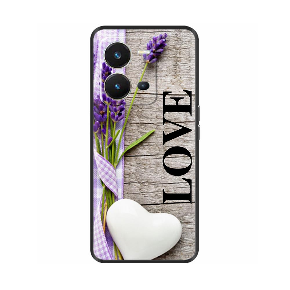 For Vivo V25 / V25 Pro 5G Case Soft Silicone Phone Back Cover For Vivo V25 V 25 VivoV25 Pro 5G V25E 4G Protective Shell Bumper