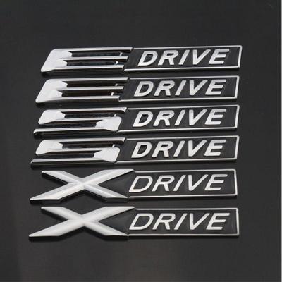 B+W αυτοκίνητο xdrive edrive sdrive μεταλλικό 3D αυτοκόλλητο αυτοκινήτου διακόσμηση αυτοκινήτου τροποποίηση αυτοκινήτου