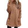 Women Winter Warm Hoodie Coat Streetwear Fleece Pocket Thinken Sweatershirt Autumn Female Casual Loose Outfits Hoodie Tops
