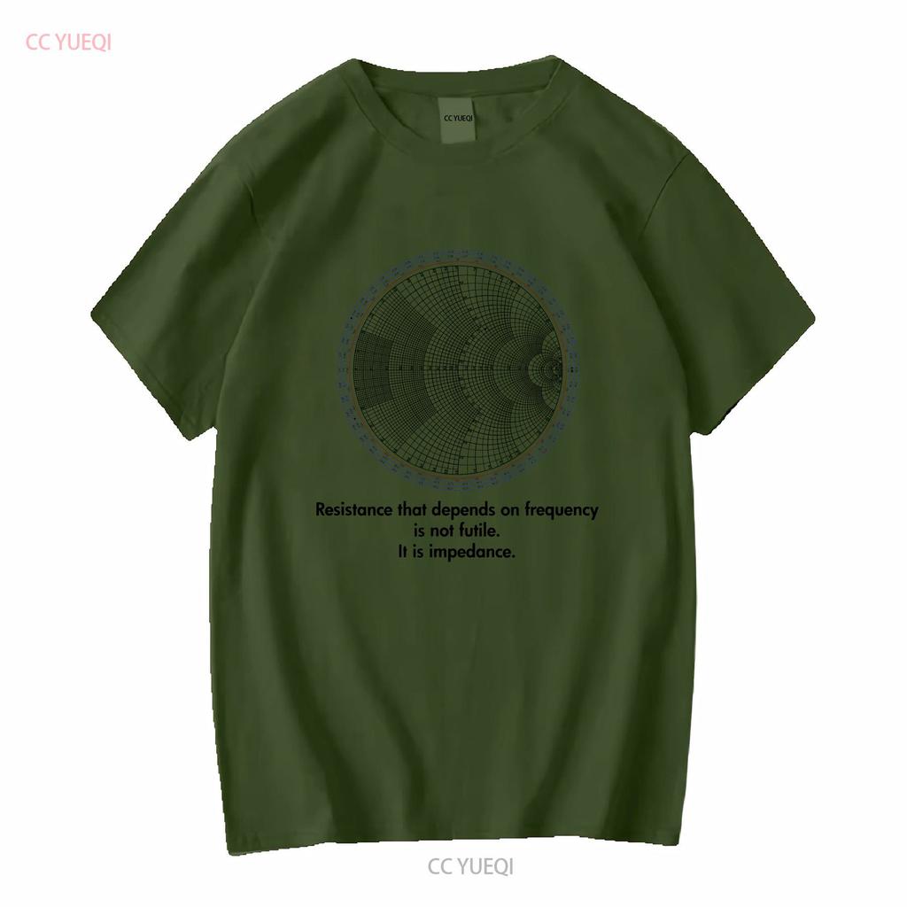 NEW LIMITED Radio Electrical Electronic Engineer Smith Chart T Shirt S 3XL long or short sleeves vintage Washed Breathable