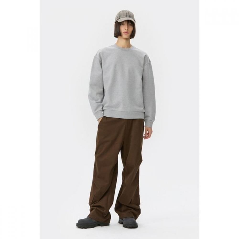 Customellow Grey Graphic Sweatshirt Cwtaw25624gyx