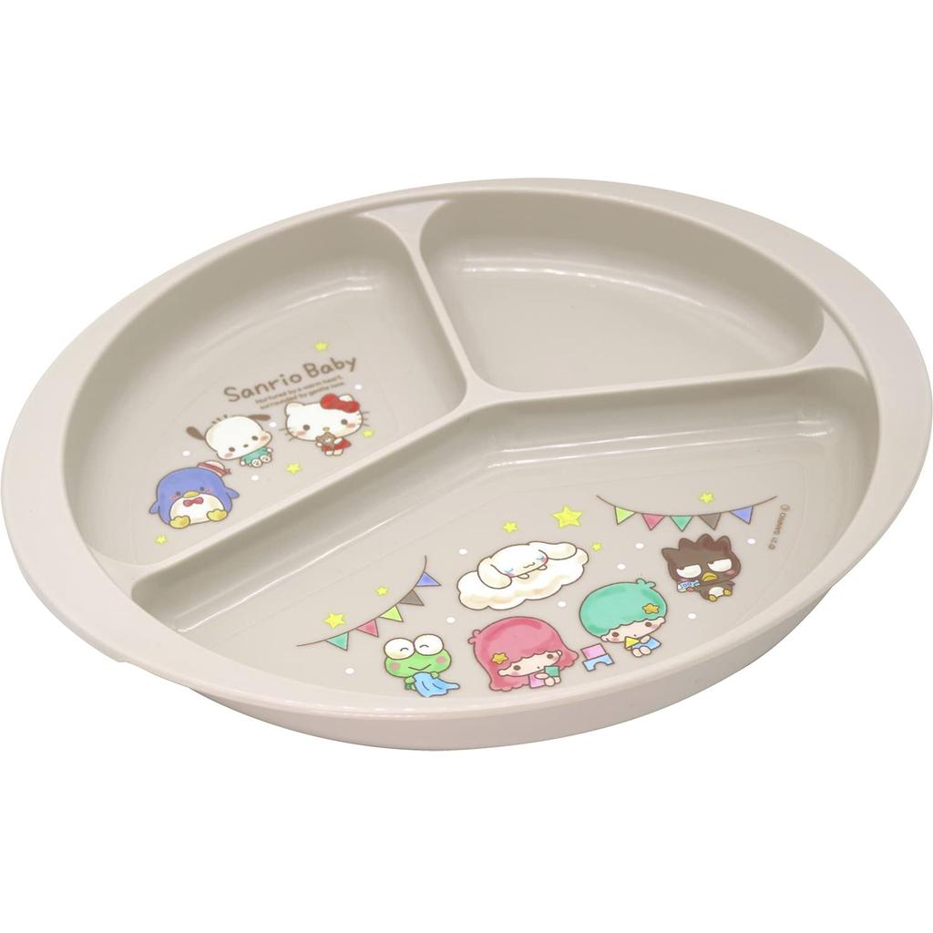LEC Sanrio Baby Antibacterial Lunch Plate and Boilable - Microwave, Dishwasher,