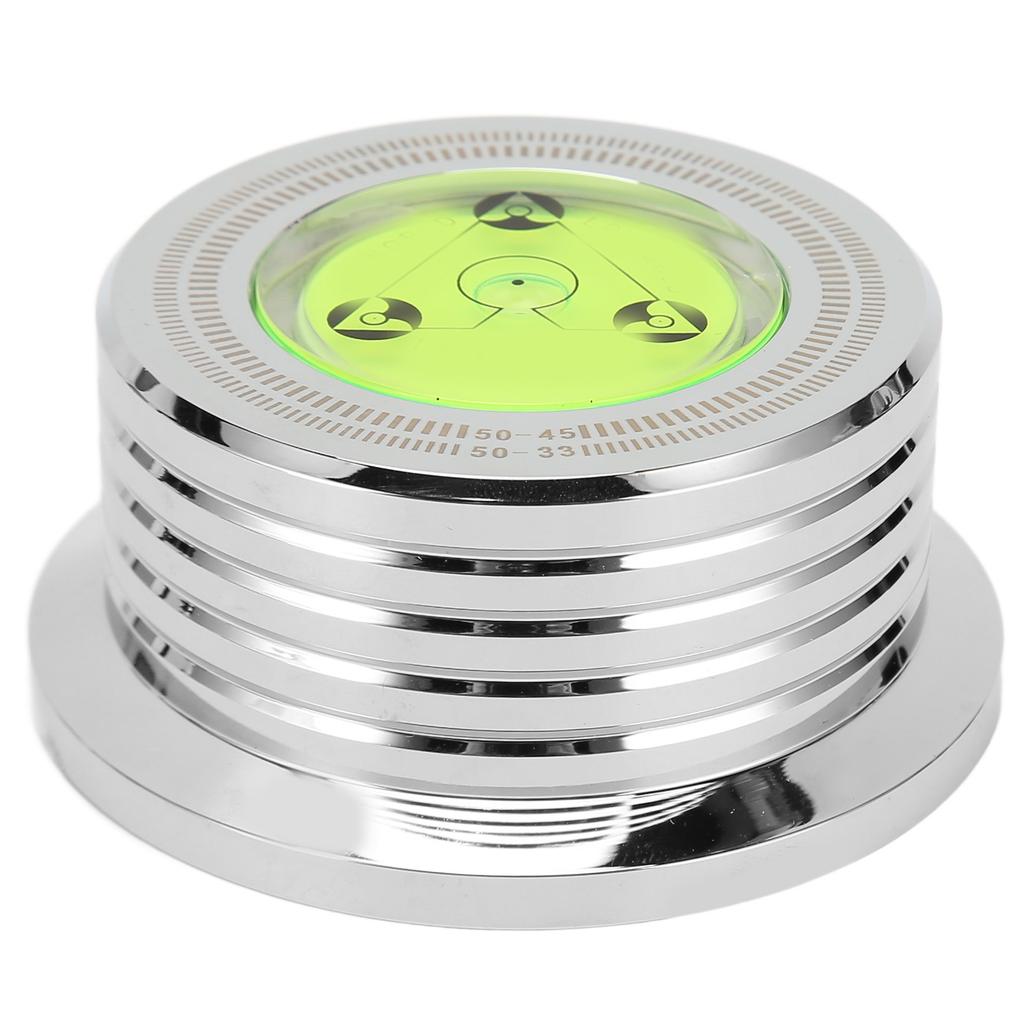 Record Weight Stabiliz Professional 50Hz 45rpm Turntable Disc Stabiliz with and Speed Measurement