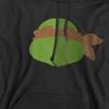 Teenage Mutant Ninja Turtles Mens Michelangelo Face Hoodie