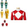 Rangers Costume Power Kids Adult Cosplay Fancy Dress Party Superhero Jumpsuit