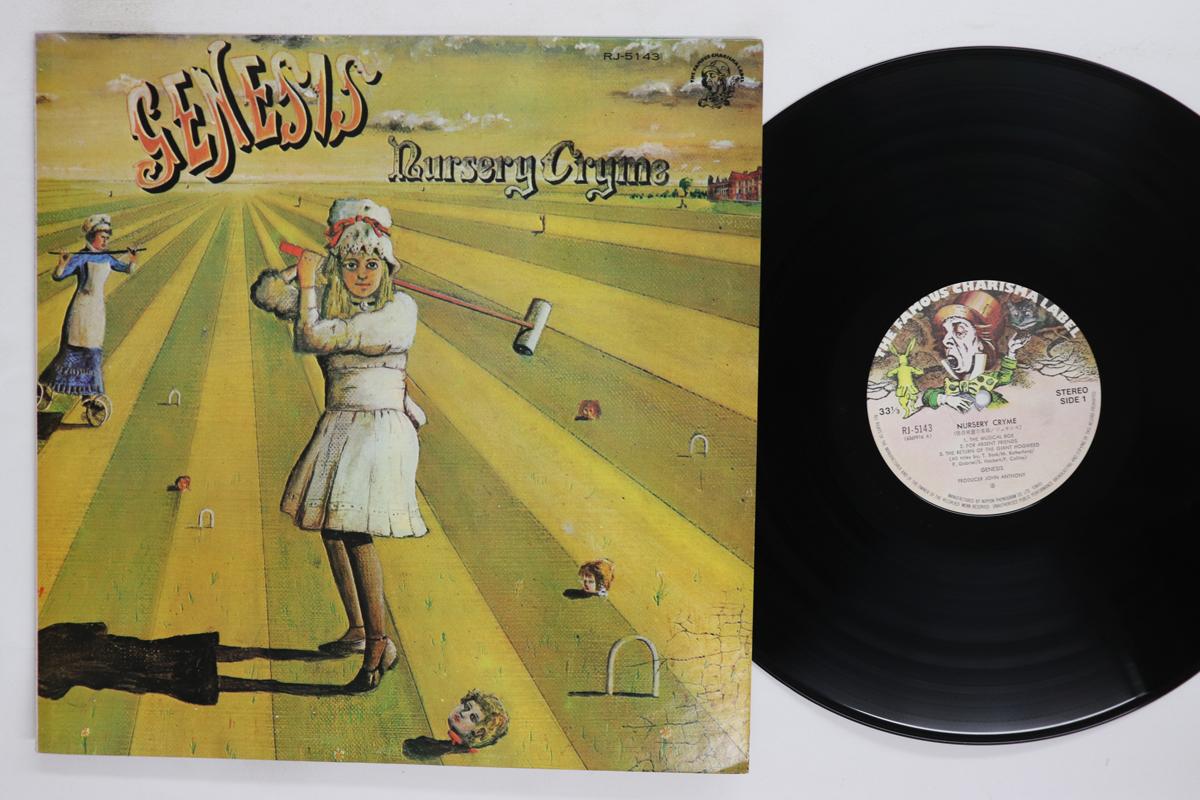 LP Record GENESIS  Nursery Cryme RJ5143 CHARISMA 1974 Japan Rock Used