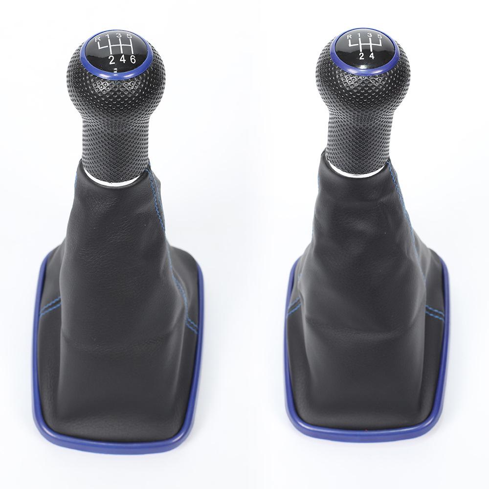 Volkswagen Golf Manual Gear Shift Knob Leather Cover - Large/Small Hole Accessories