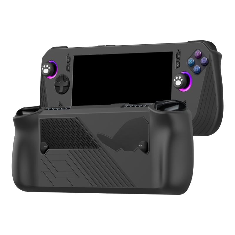 Soft Silicone Protective Case for Rog Gaming Handheld All Around Cover Case AntiScratch Comfort Silicone Case