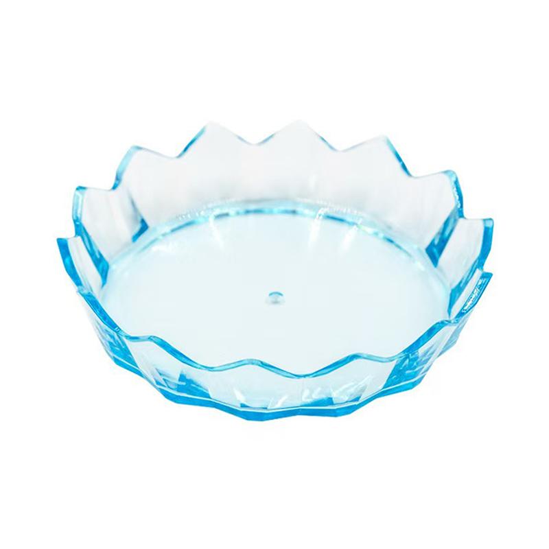 Nail Brush Holder Stand Organizer Case Cleaner Container Storage Box Tray Plate Rhinestone Glitter Display Nail Art Tools