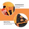 Cat Dog Costume Pumpkin Cloak for Halloween 2Pcs Pet Cosplay Accessory