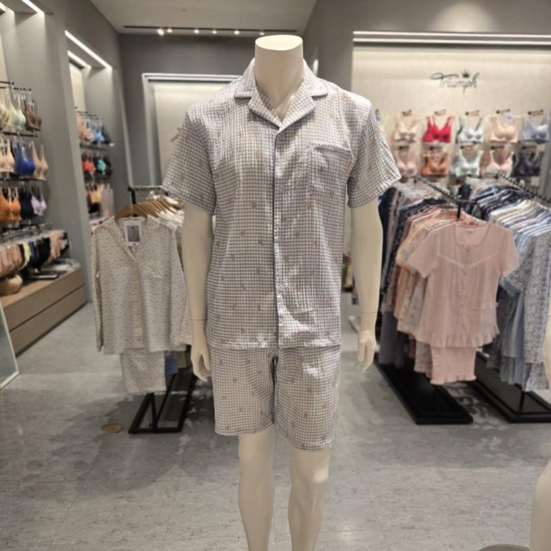 Triumph Men Short Sleeve Pajama Set Tfmpj222