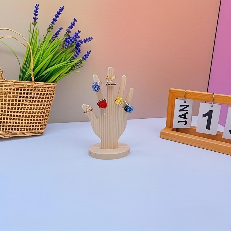 Creative Hand Shape Necklace Bracelet Keychain Pendant Jewelry Organizer Display Holder Rack Ring Organizer Display Rack