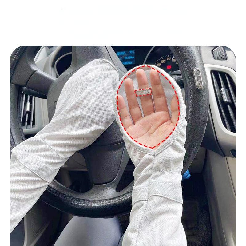 Velké rukavice s ledovým rukávem Dámské Letní ochrana před sluncem Rukávy paží Volné Prodyšná ochrana paží UV Venkovní