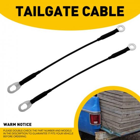 2x Rear Right Left and Tailgate Cable Fit Chevy 1994 S10 -2004 Pickup GMC Sonoma