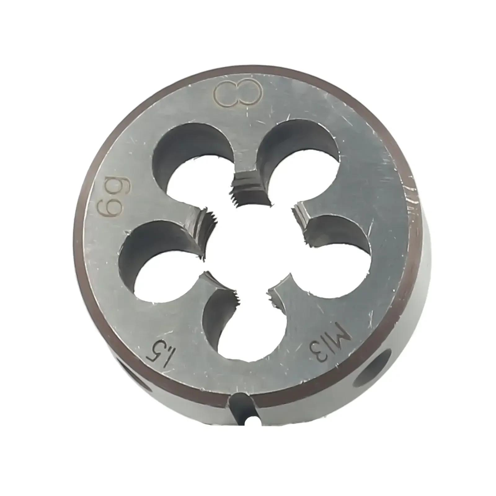 

Brand New Exquisite High Quality Practical Hand Tap+Round Die Metalworking Tool Metric Thread High Speed Steel China Mainland