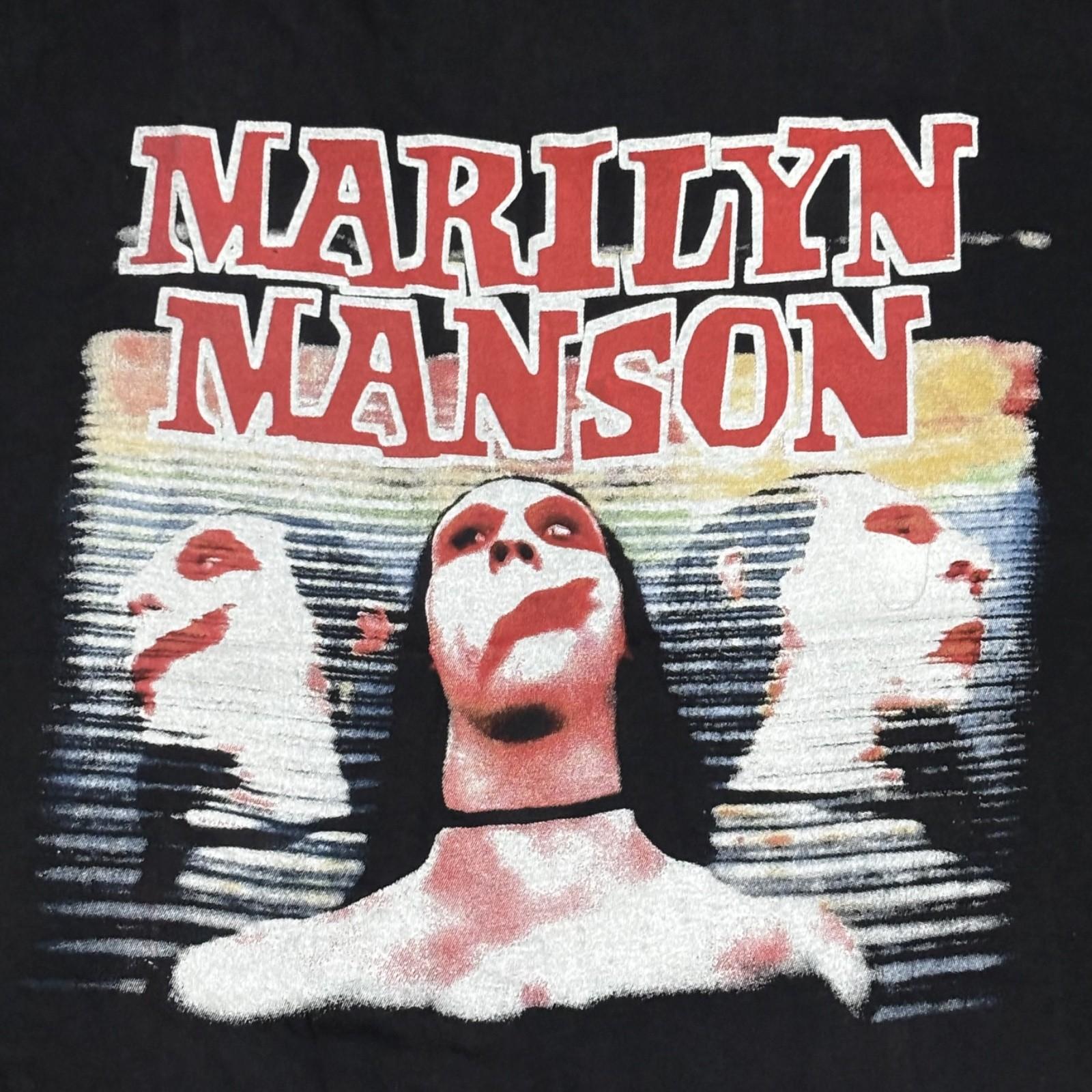 MARILYN MANSON SWEET DREAMS ARE MADE OF THIS Vintage 1996 Sz.L REPRINT Unisex T-Shirt M