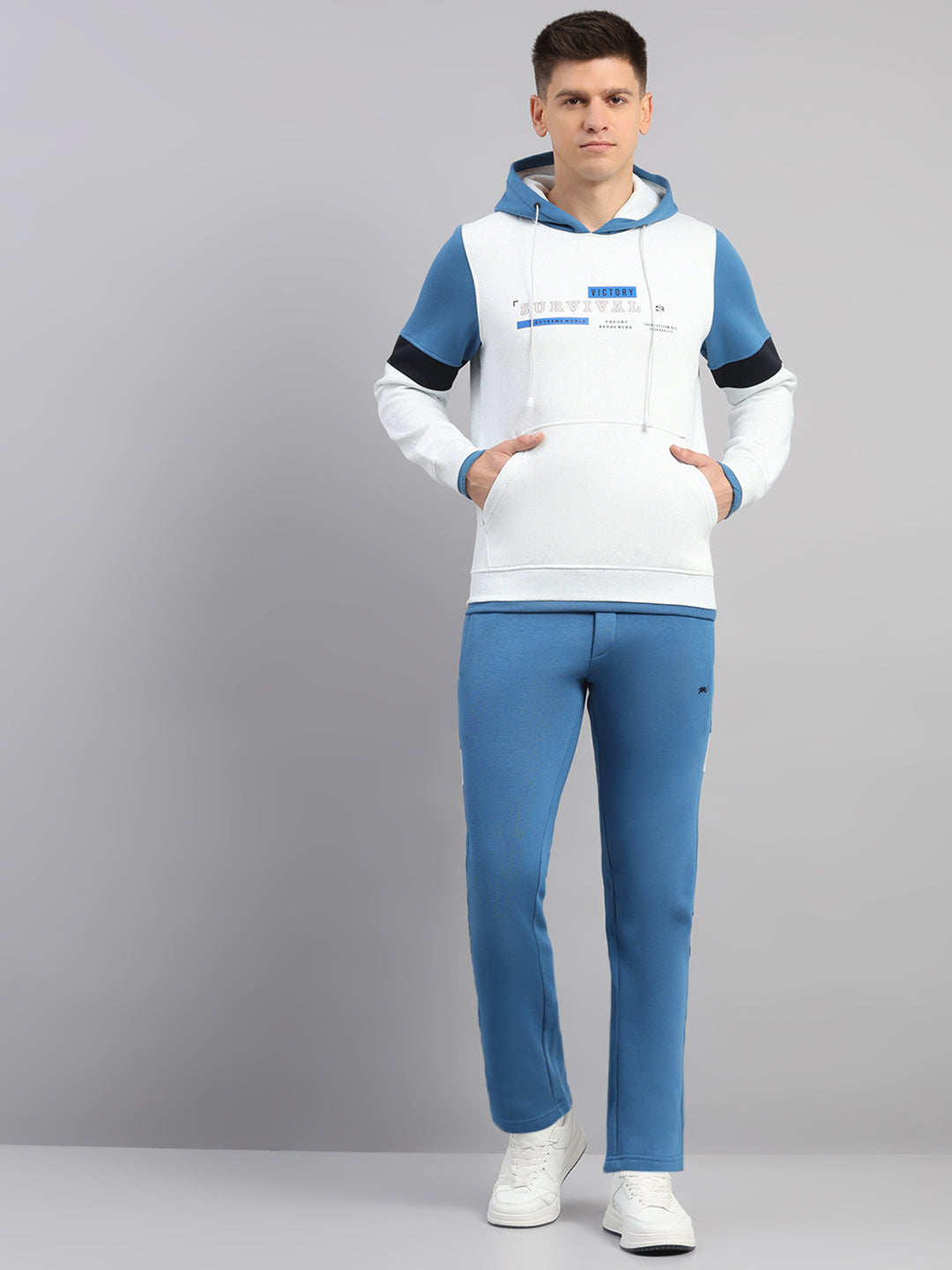 Monte Carlo Mens Regular Fit Solid Tracksuit M