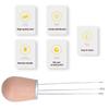Wooden Handle Needle Coffee Stirrer 304 Stainless Steel Needles Coffee Leveler Tool  For Home