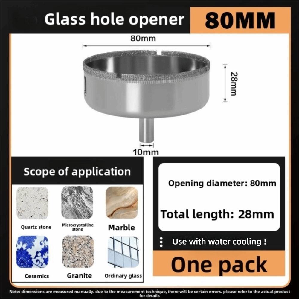 6-110mm Glass Hole Saw Drilling Crown Drill Bits Durable Diamond Hole Saw  Marble Drilling