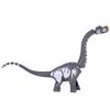 Mondo dei Dinosauri Giurassico Titanosauro Design Realistico Materiale Gomma Morbida Blocchi da Costruzione Mattoncini Dinosauri Parco Figure Giocattoli