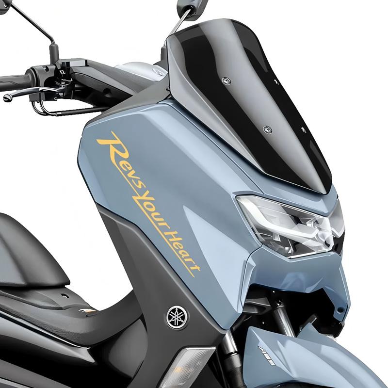 

Suitable for YAMAHA NMAX155 motorcycle head modification decals - waterproof and reflective decorative stickers золотий