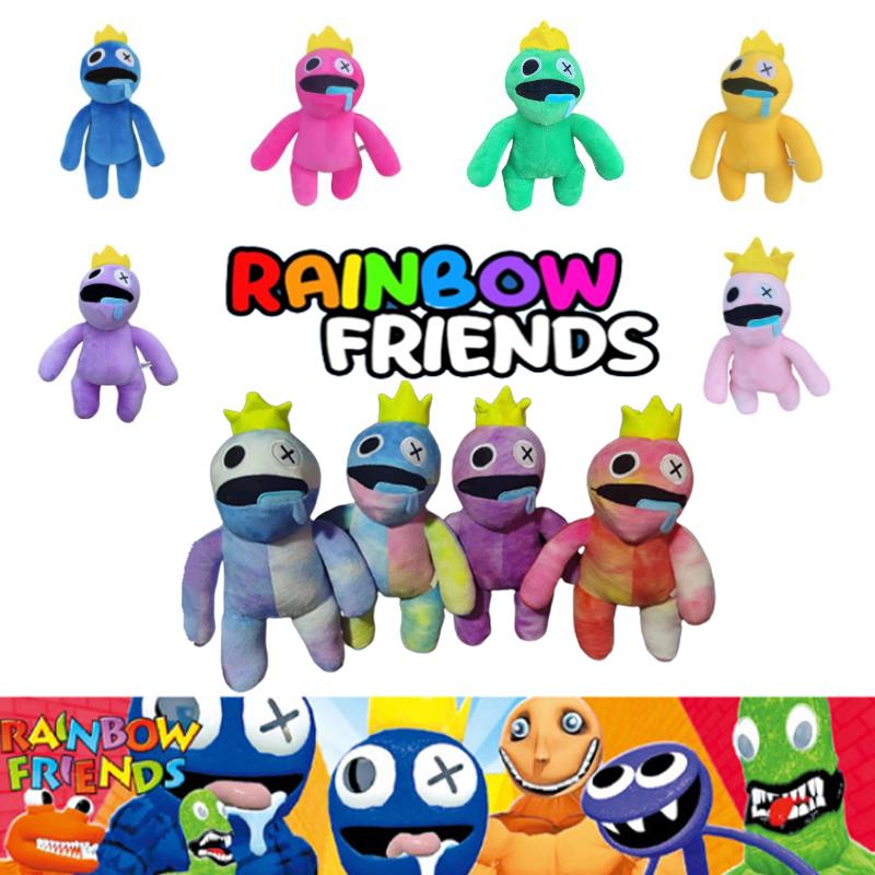 Friends Roblox Rainbow Blue Plush Toy Purple Stuffed Doll Kid Gift Birthday Xmas