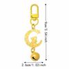 Auspicious Moon Bunny Pendant Cute Rabbit Key Ring Car Key Holder Mid-Autumn Key Chain  Friends
