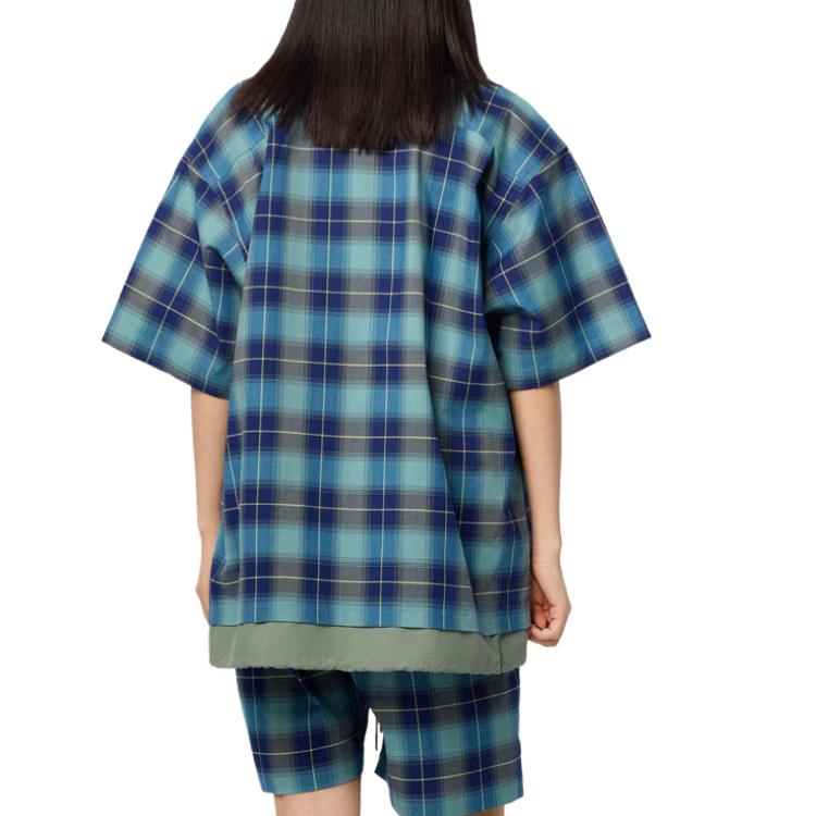 Timberland Tokyo Design Collective Casual Classic Simple Vintage Plaid Short Sleeve Shirt Unisex shirts TB0A6J7FE58