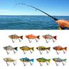10cm 3D Fishing Lures Swimbait Wobbler Hard Multi-Sections Fishing Lures Saltwater Trolling Lures Fishing Baits Wobbler