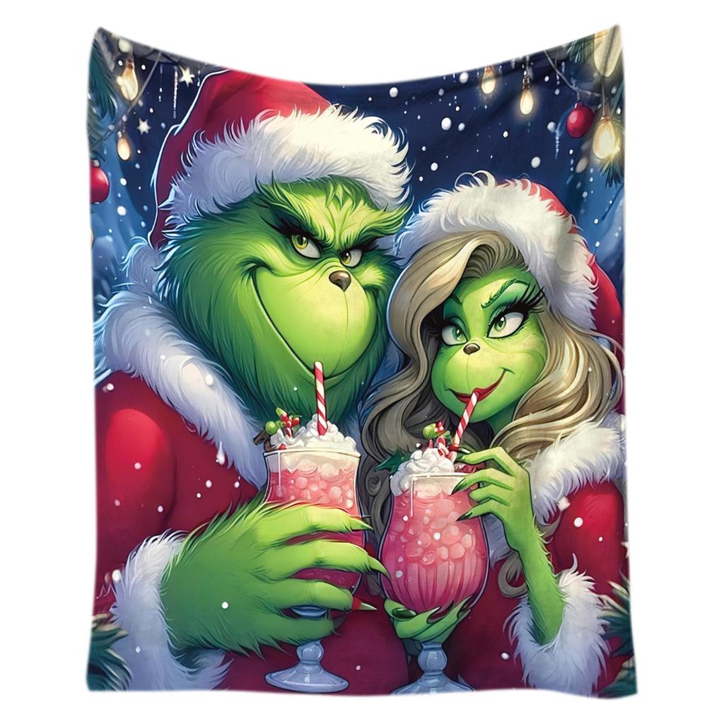 100*130cm Greentown Flannel Blanket