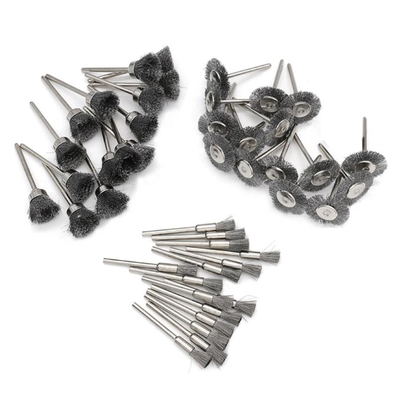 

Wire Brushes Stainless Steel Wire Brush Wheel for Effective Dirt Removal Polishing for Automotive Repair,Metalworking