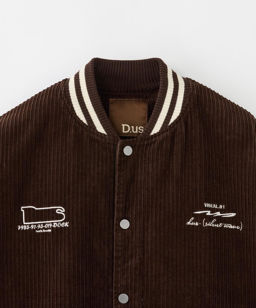 Stco Diems Corduroy Stadium Jumper_Brown (Oversized)_Djpxa62Osh