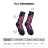 Galaxy Beetle Creative Print Socks Stretch Comfort Socks Unisex Novel Whimsical Design Harajuku Retro Style Crazy Happy Socks