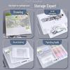 Portable Clear Document Bag for School: Test Papers, Textbooks, Art & Paintings - Durable & Spacious