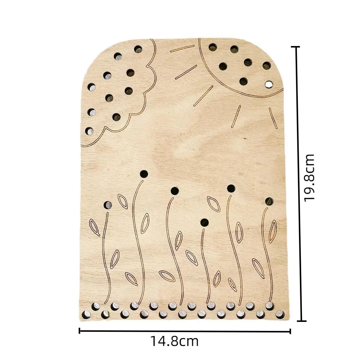

Top-Quality Wooden Flower Stand for Kids - Nature Exploration Treasure Hunt Interactive Parent-Child Holiday Gift Idea