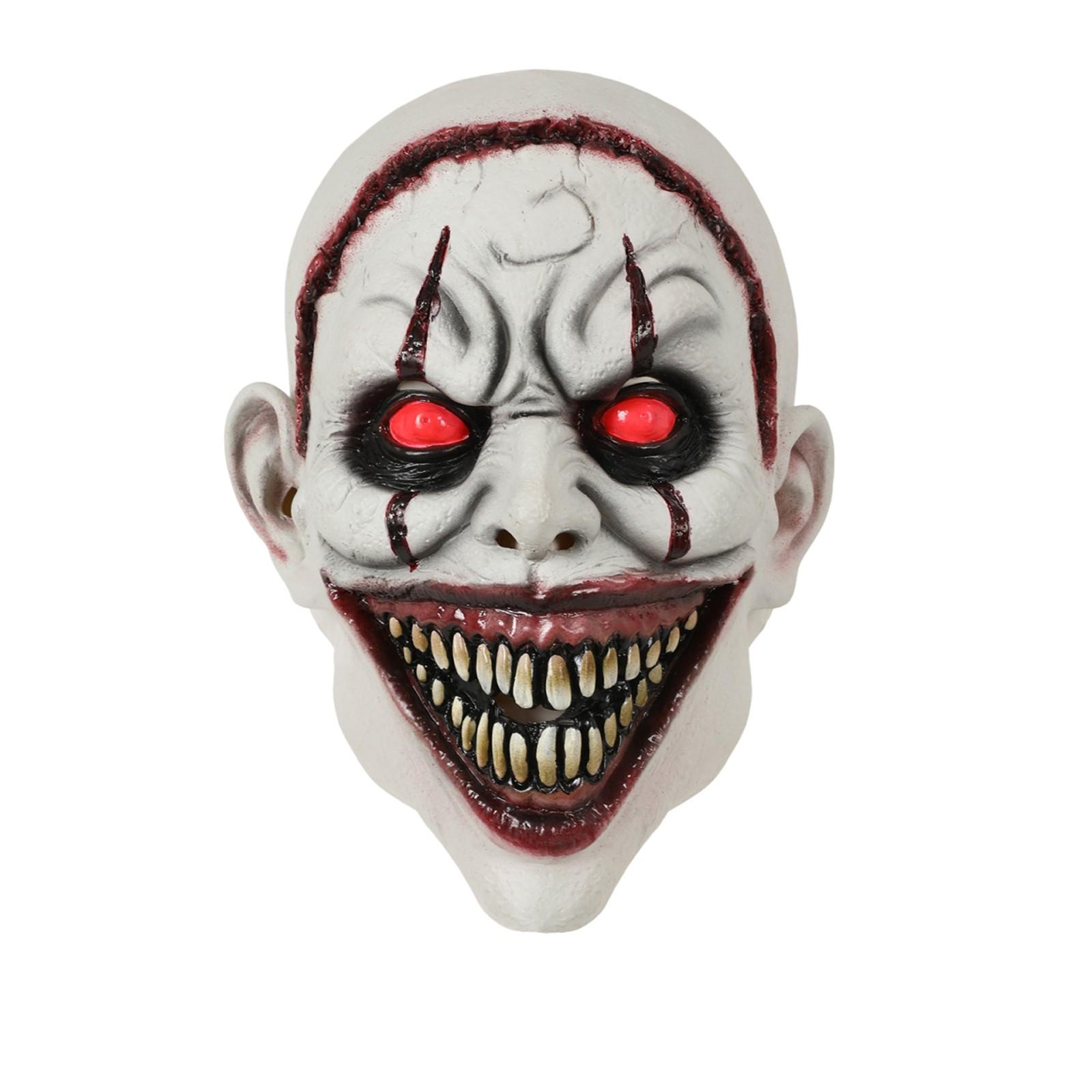 

Забавная латексная маска танец ужас головной убор представление костюм для вечеринки реквизит One Size