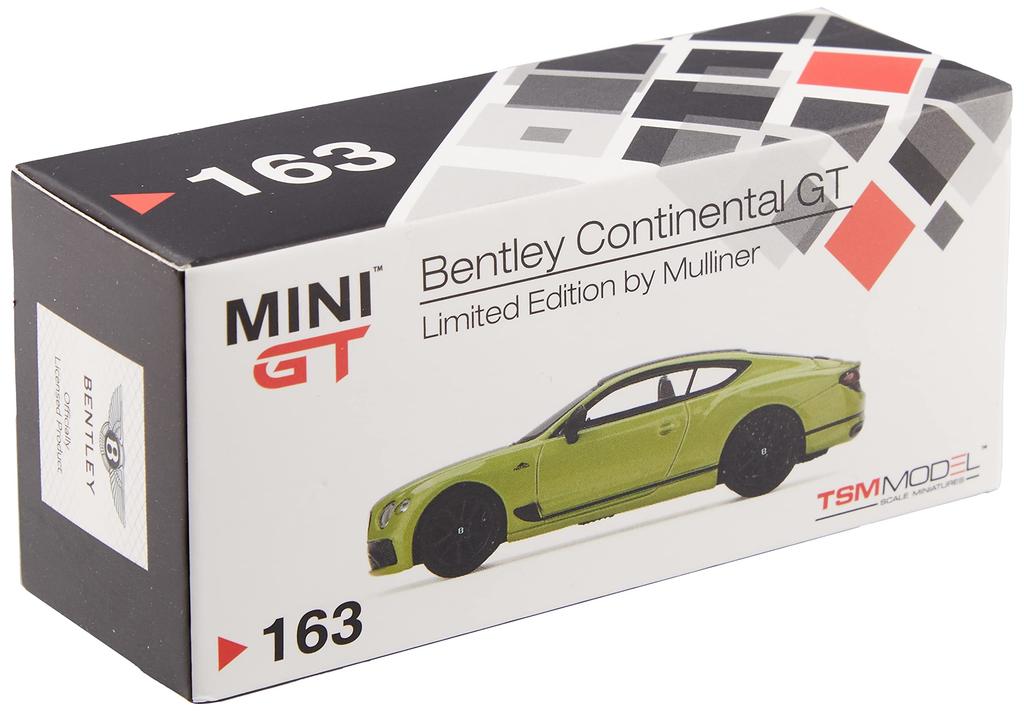 TrueScale Miniatures MINI GT Bentley Continental GT Mulliner Limited Edition Drive Finished Model 1/64 Right-Hand