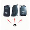 10Pcs Aluminum Car Key Emblem Sticker Decoration Decals For Lexus GS IS LS500h ES260 ES300h RX350h NX260 UX260 LM LC RZ450e TX